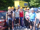 Aftersteg 2007 229 (48) * Die Mutigen: Anne, Caro, Annette, Martin, Franzi, Julia, Naima und Andreas. Es fehtl Konrad. * 1280 x 960 * (546KB)